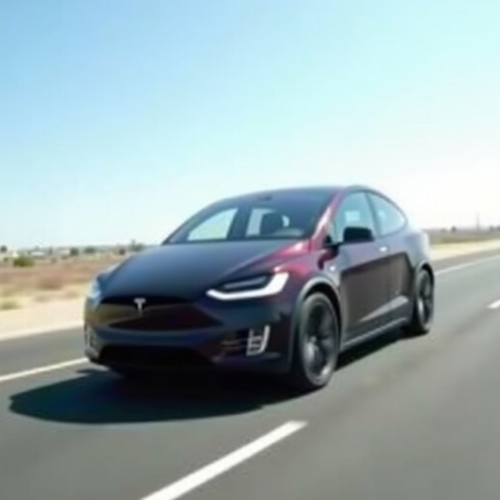 jak rychle jede Tesla Model X