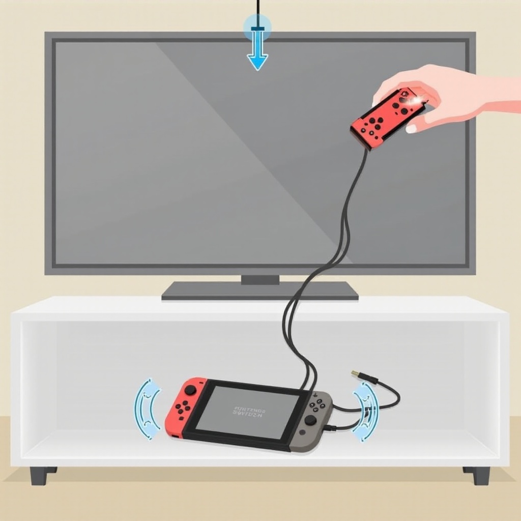 cum să conectezi nintendo switch la televizor fără dock