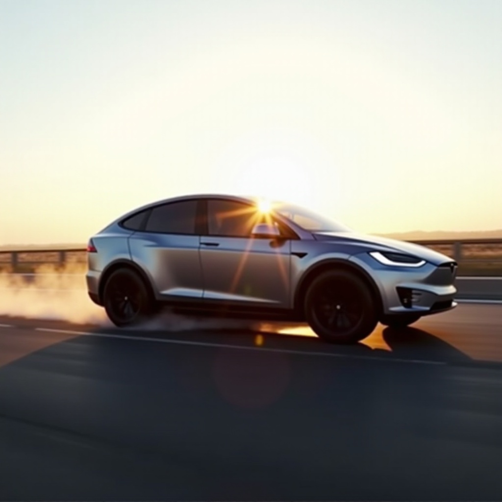 cât de repede merge un Tesla Model X