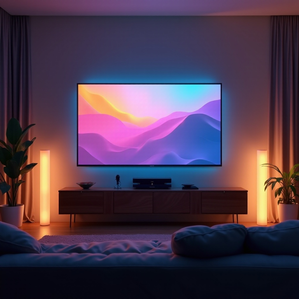 jak rozjaśnić ekran telewizora