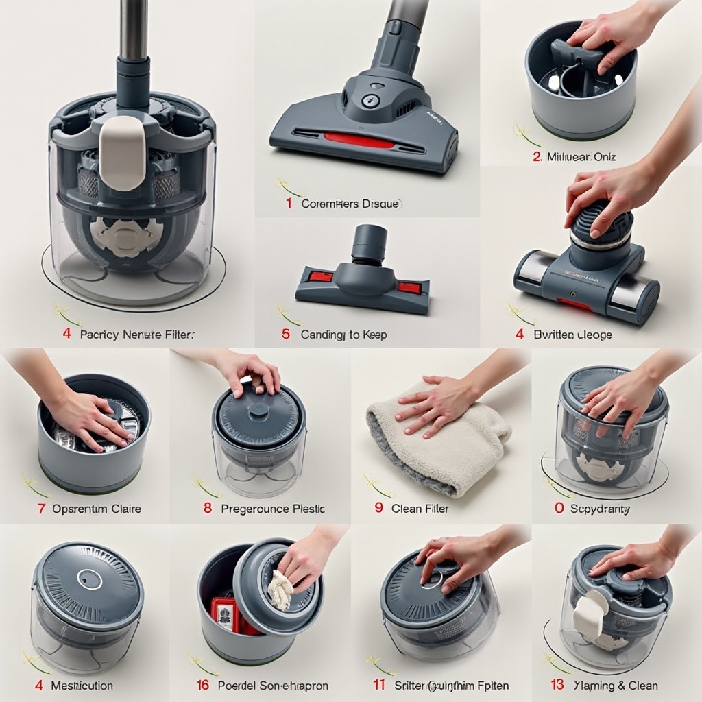 how to clean a vacuum
