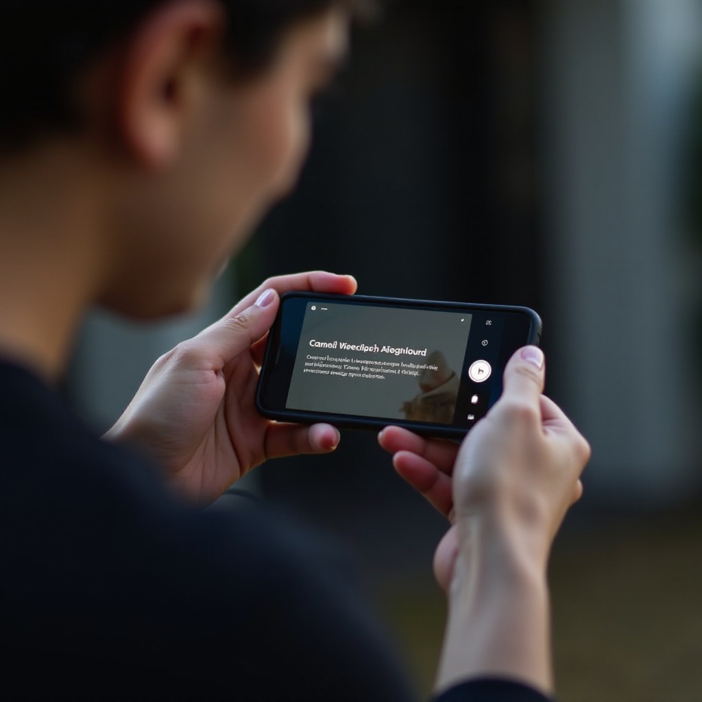 iPhone mówi, że aparat nie jest rozpoznawany