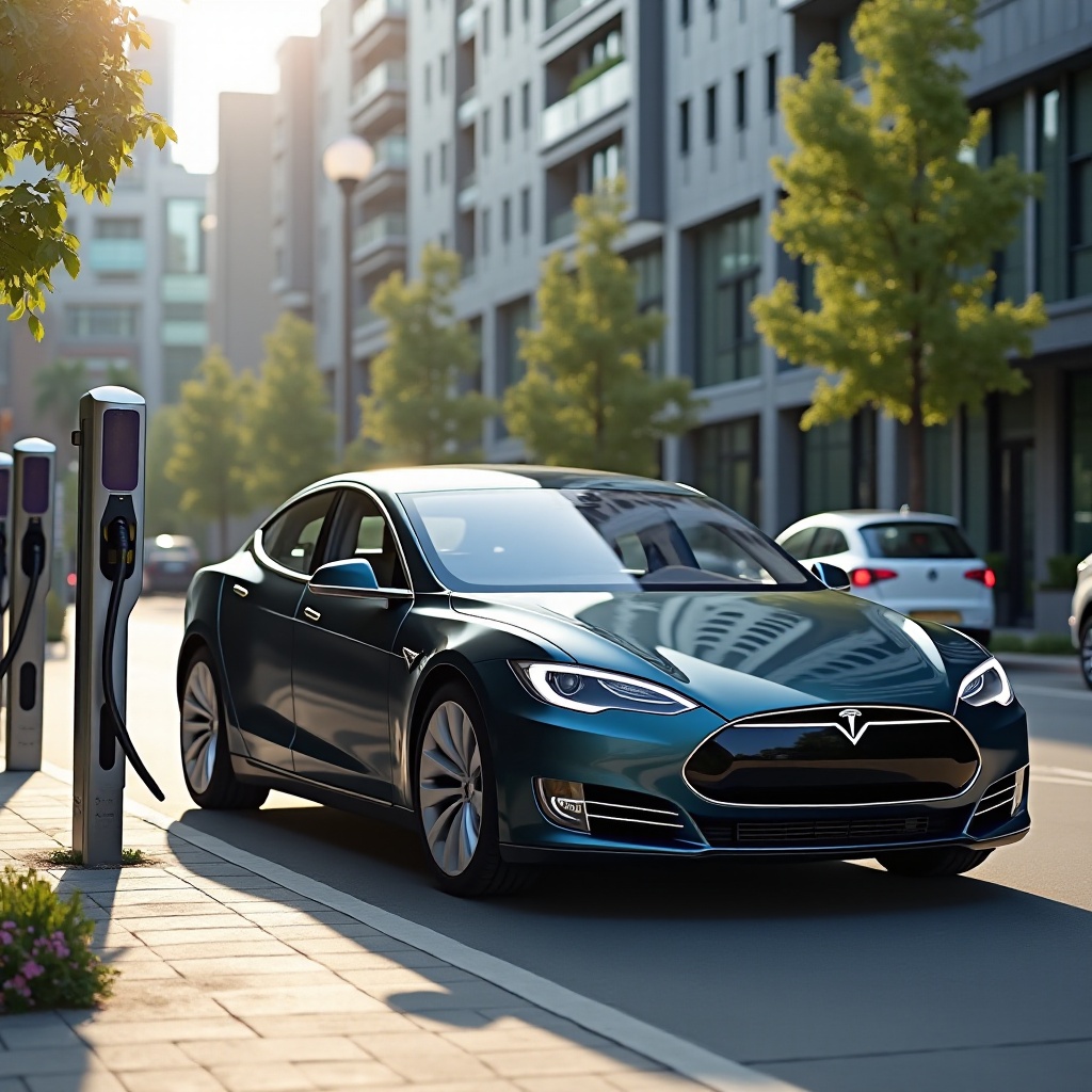 tesla model s mile per încărcare