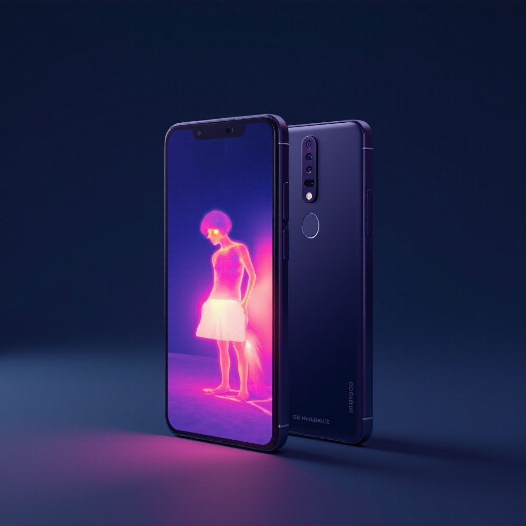 smartphone cu cameră infraroșie