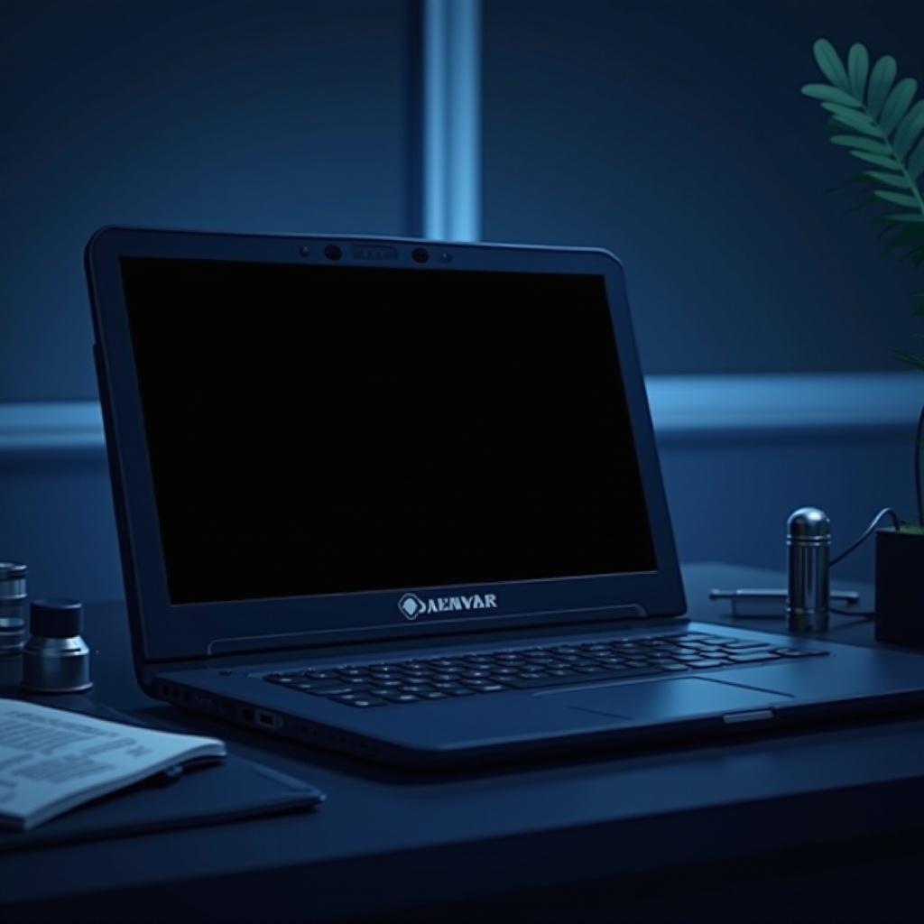 laptop alienware ecran negru