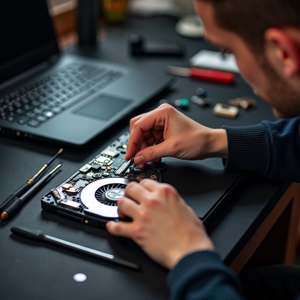 głośny wentylator laptopa Lenovo