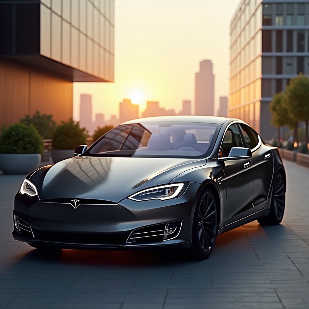 tesla model s километра на зареждане