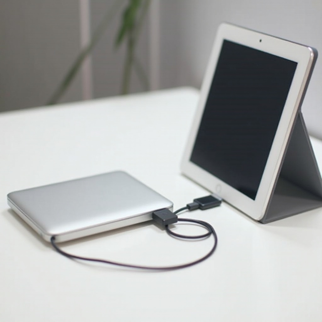 poți conecta un hard disk extern la un iPad