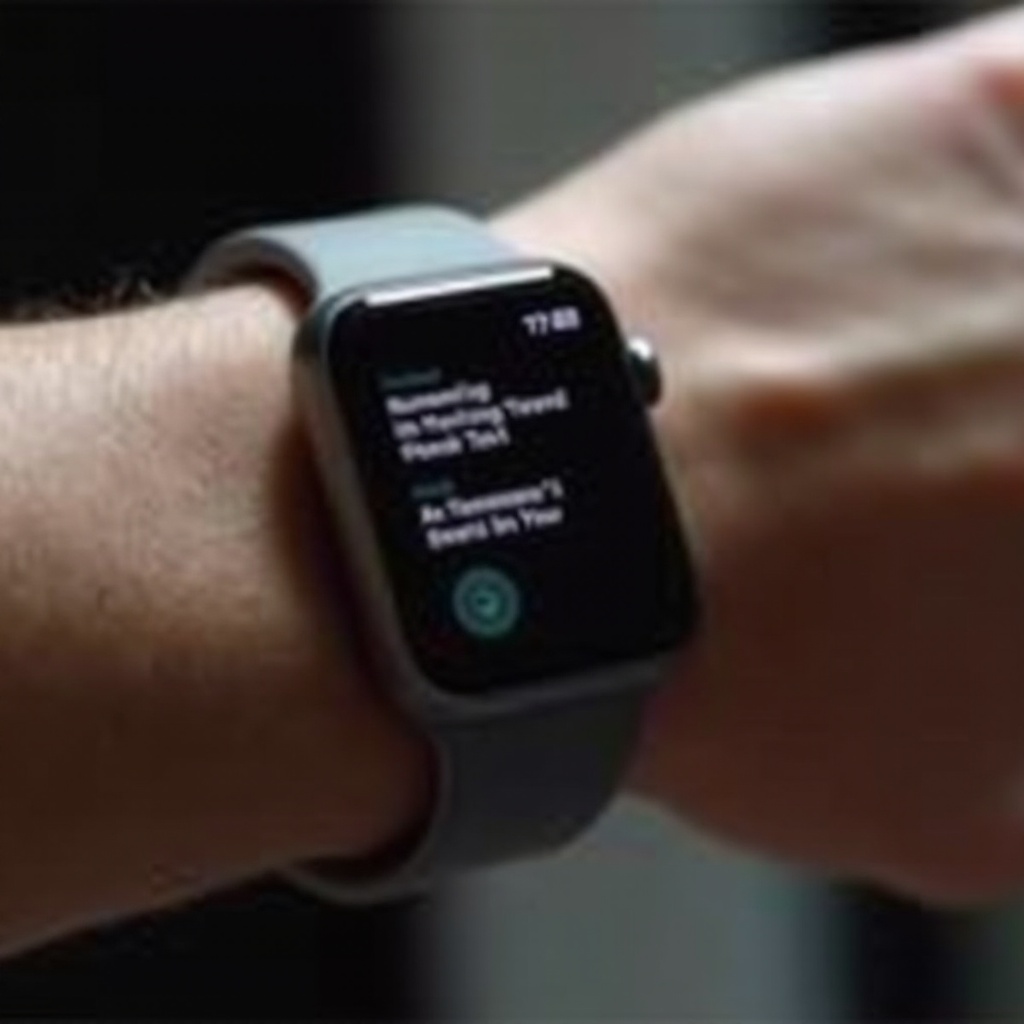 můžete psát na Apple Watch