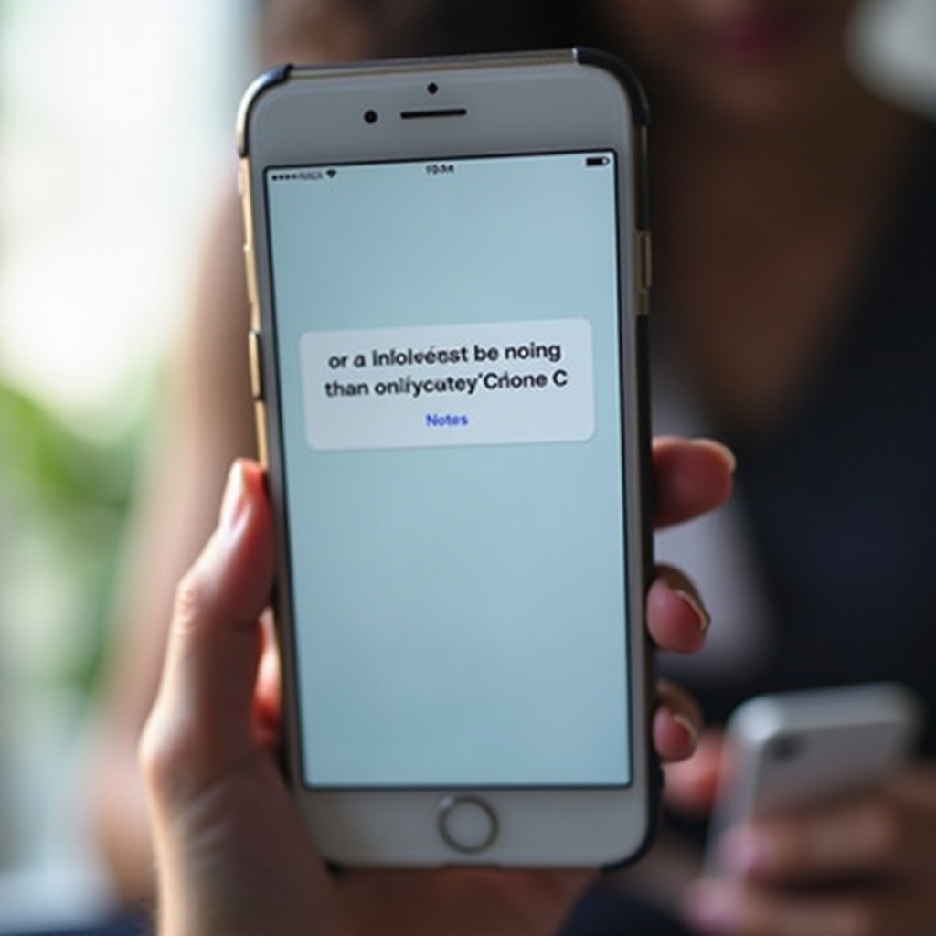 зашто не могу да поделим белешку на iPhone-у