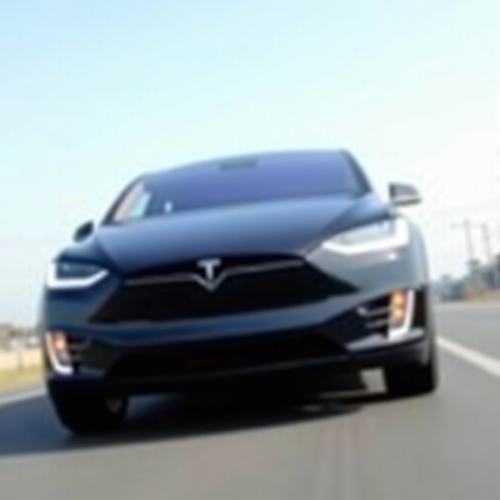 колко бързо кара Tesla Model X