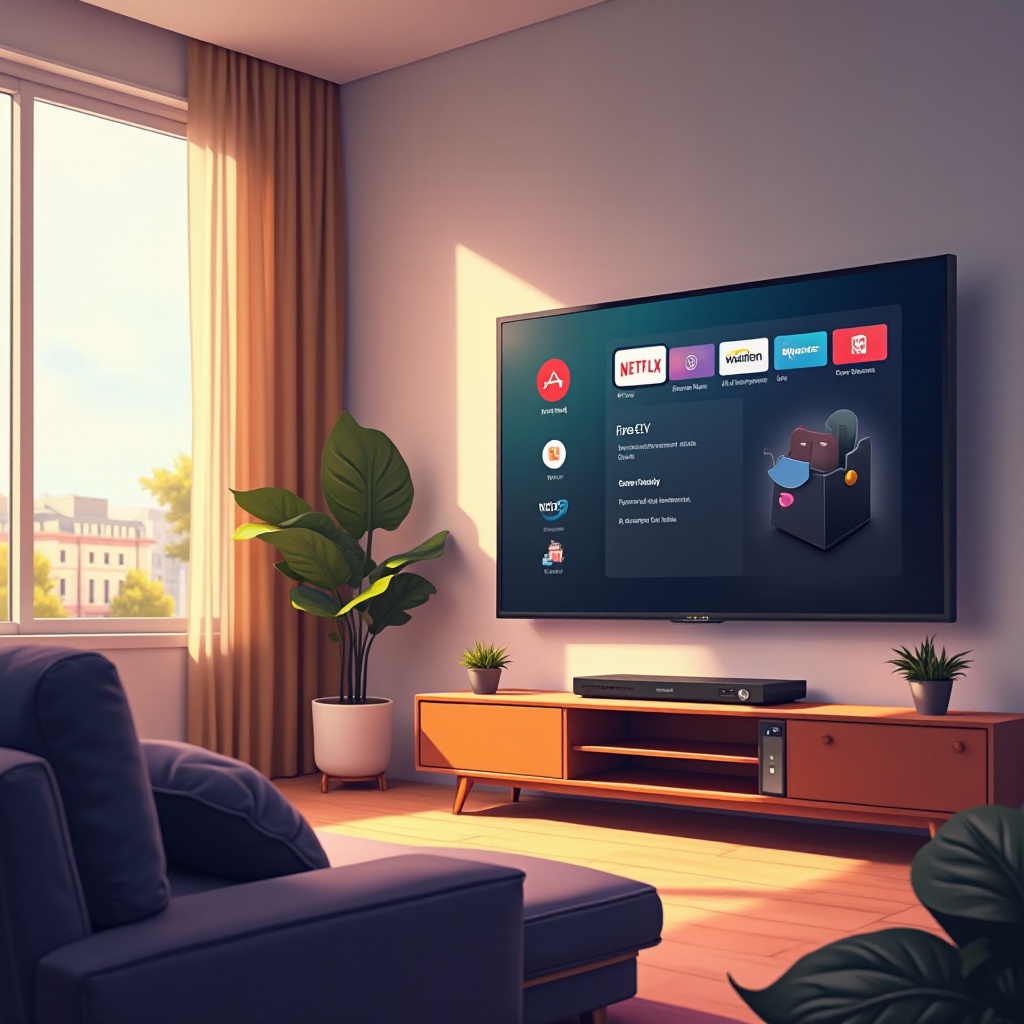 рестартиране на Fire TV