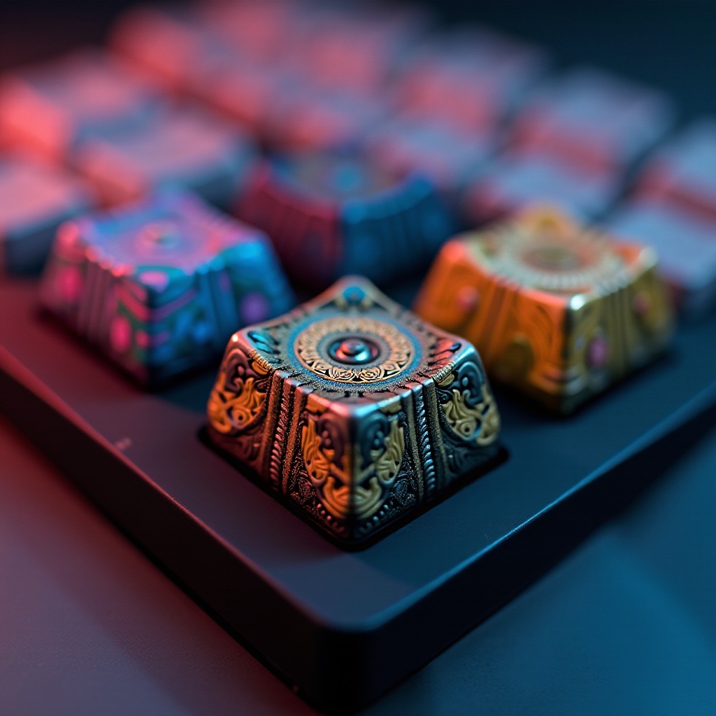 glorious limited edition keycaps