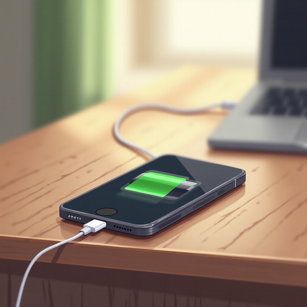 手機隨機停止充電