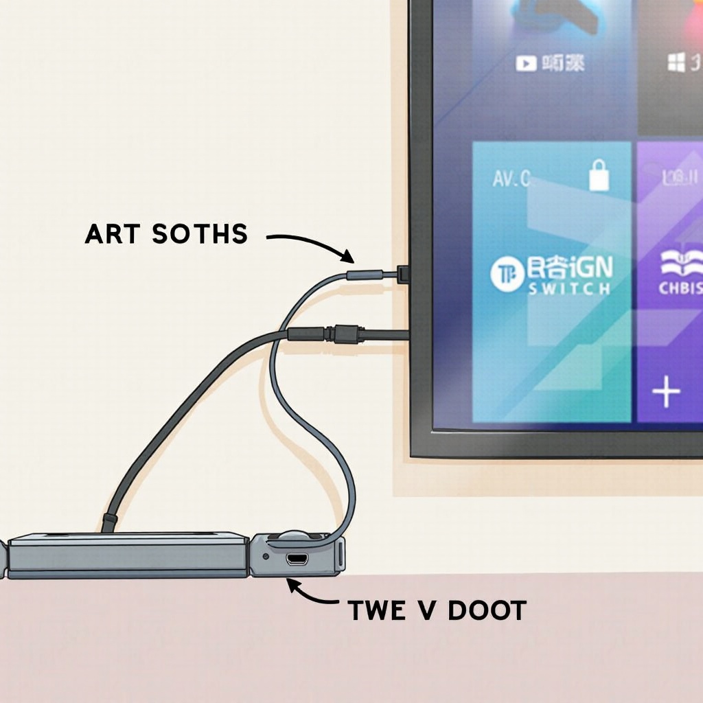 cum să conectezi nintendo switch la televizor fără dock