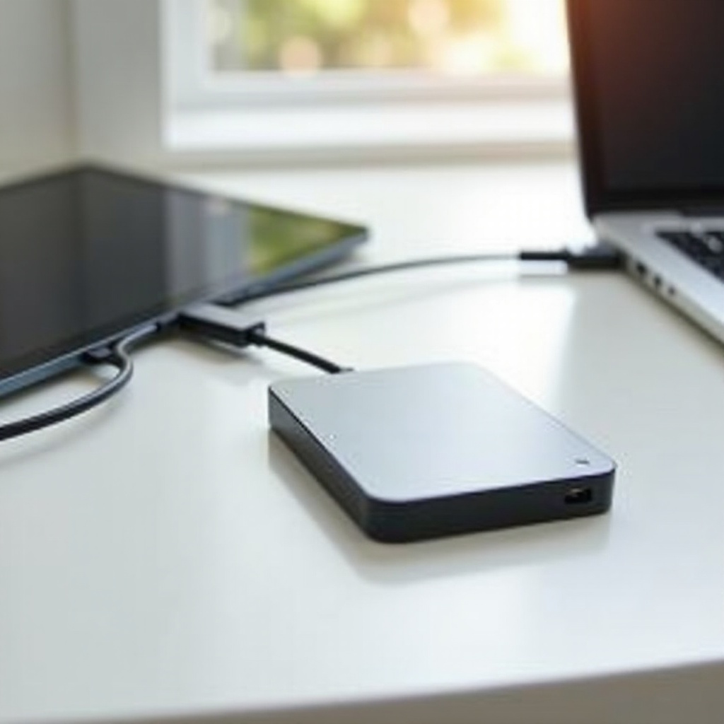 můžete připojit externí pevný disk k iPadu