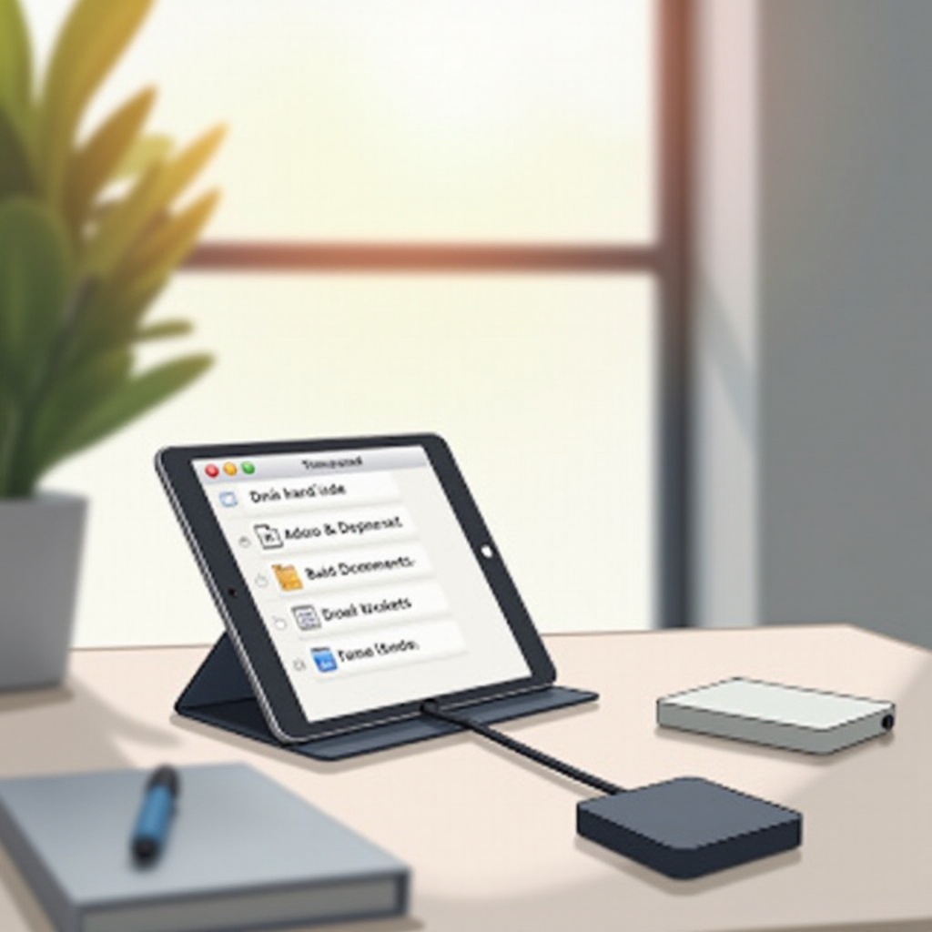 你可以將外置硬碟連接到 iPad 嗎