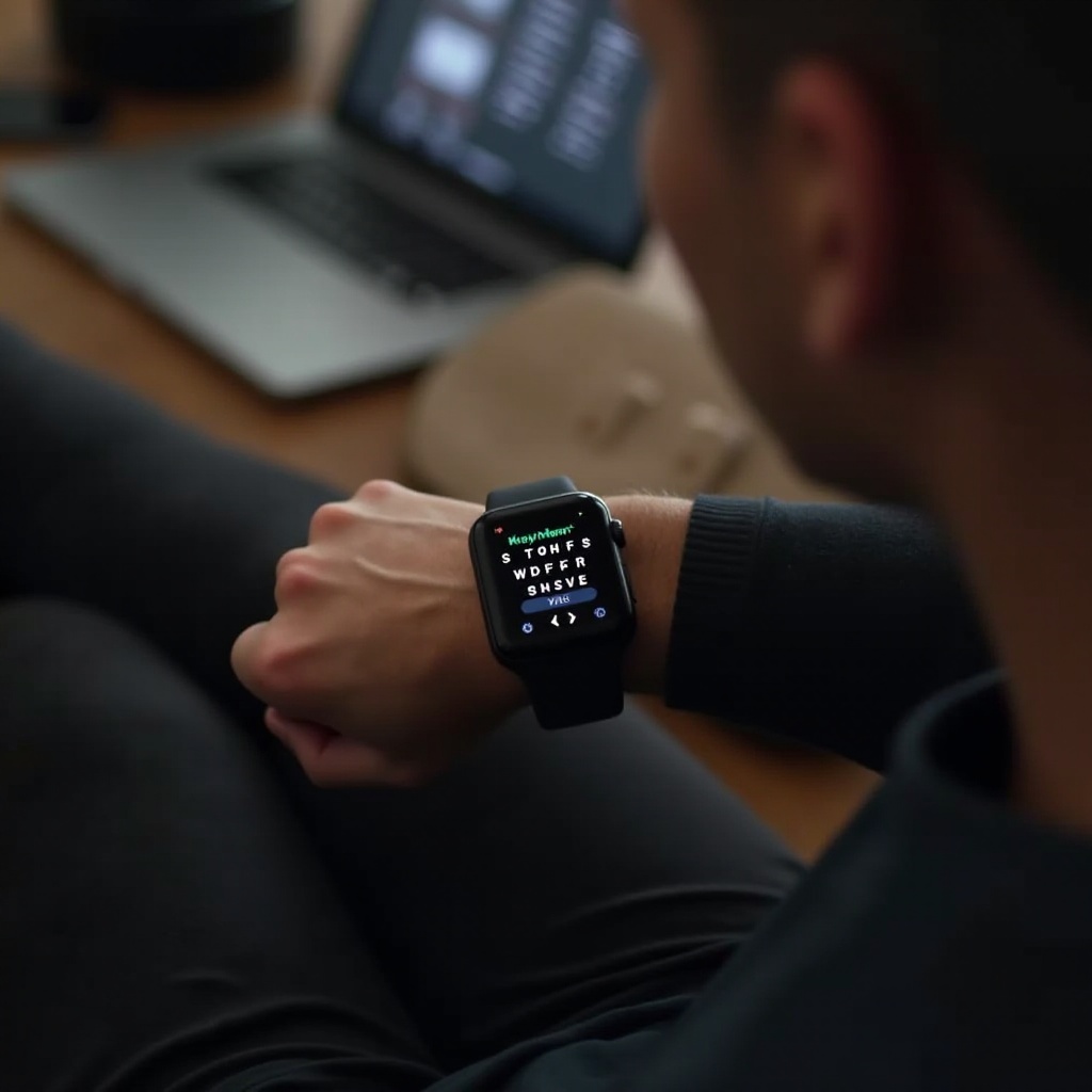 poți scrie pe ceasul Apple