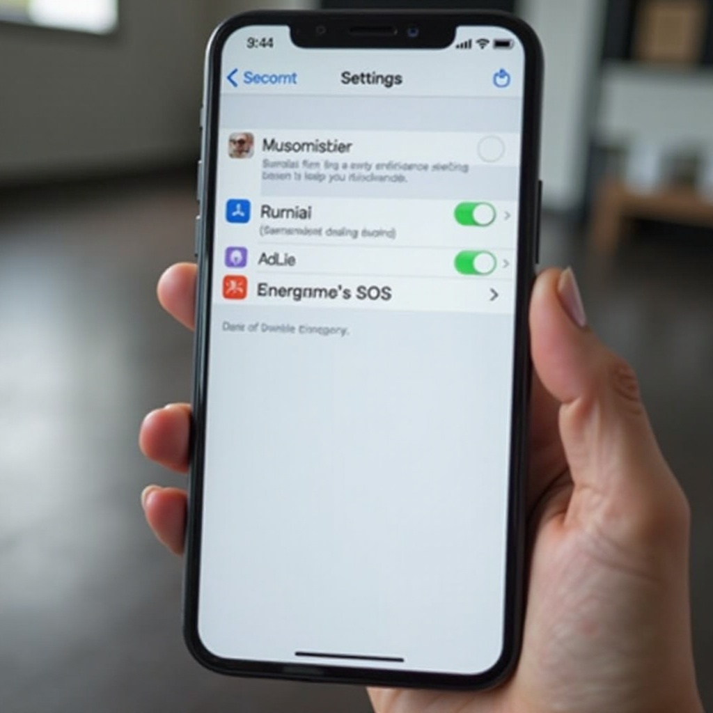 cum să oprești SOS de urgență pe iPhone