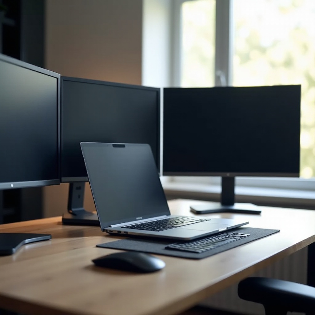 add 3 monitors to laptop