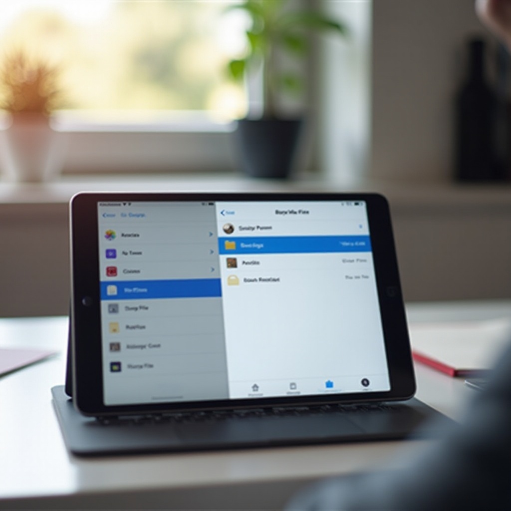 cum să ștergi fișierele pe un iPad