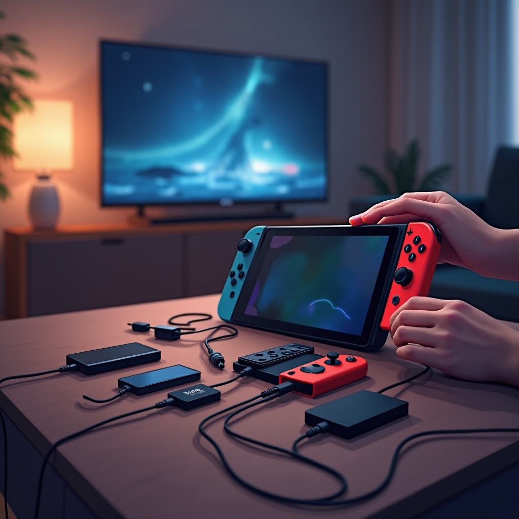 како повезати nintendo switch са телевизором без дока