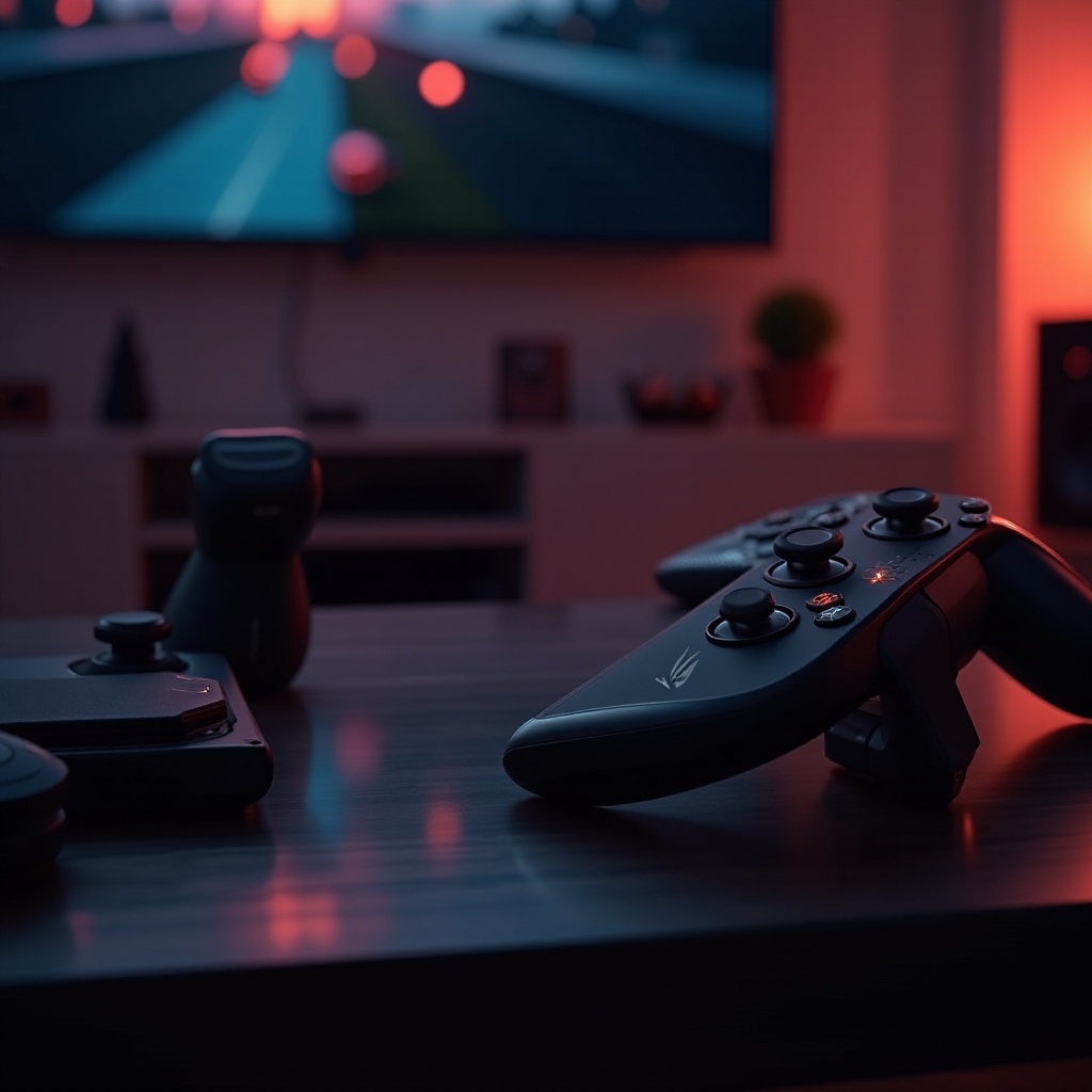 how to connect rog ally to tv