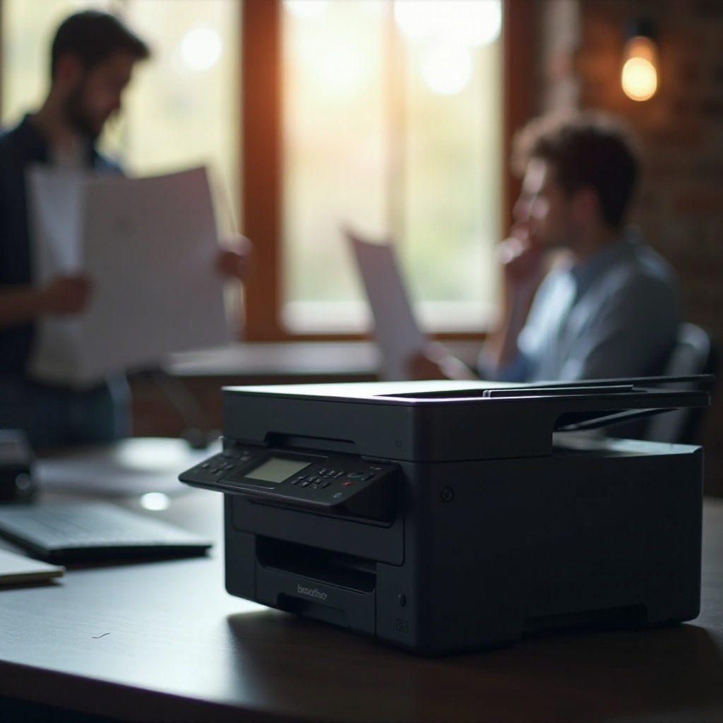 принтер Brother не включается