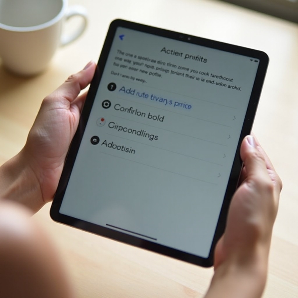 how to change profiles on fire tablet