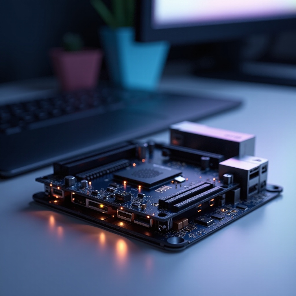 اللوحة الأم mini ITX مع Thunderbolt