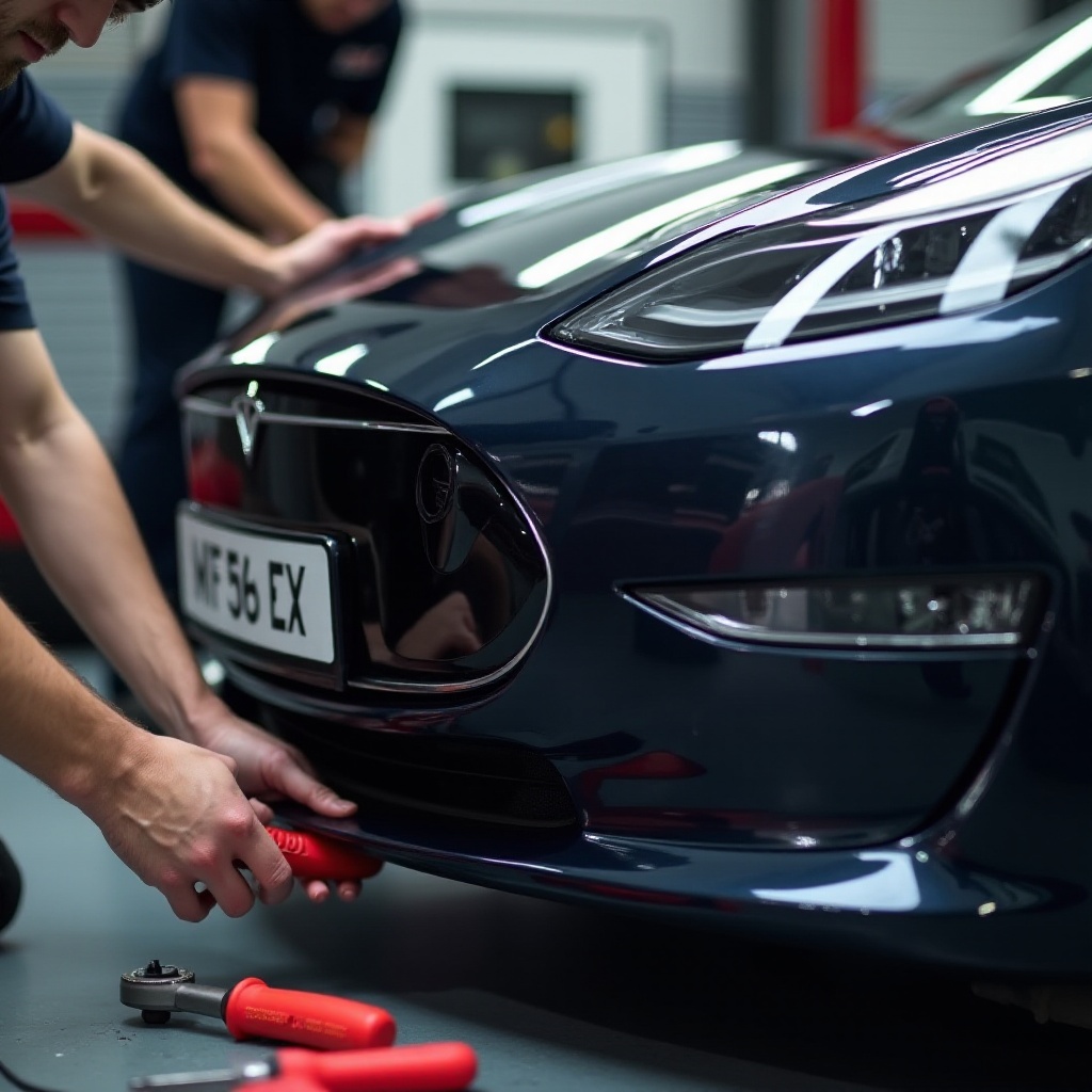 înlocuire tampon tesla model 3