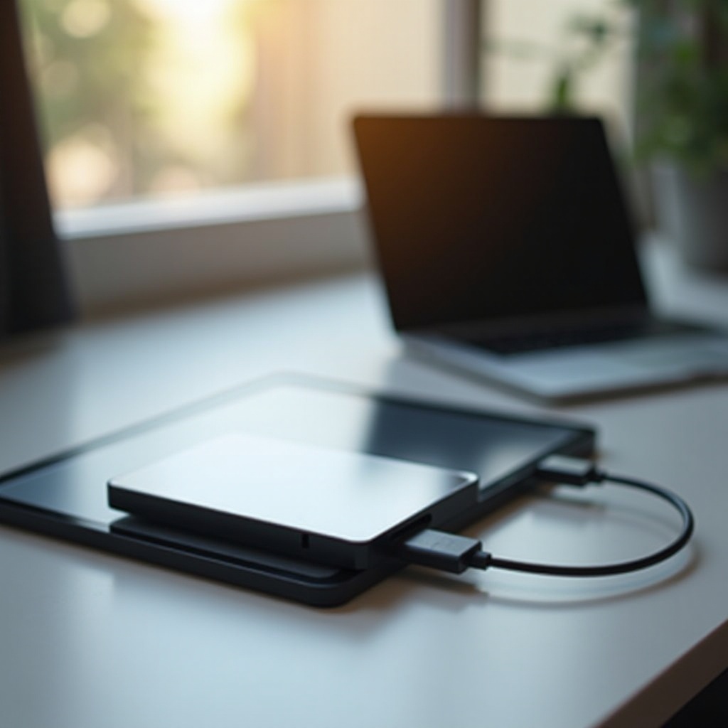 můžete připojit externí pevný disk k iPadu