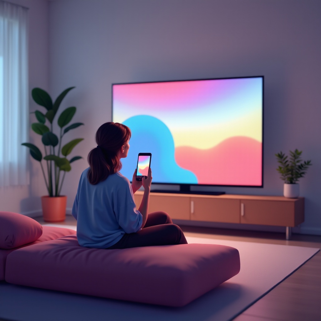 как да изведа екрана на телефона си на телевизора