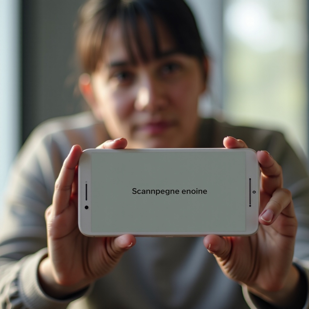 защо моят iPhone казва сканиране на устройството