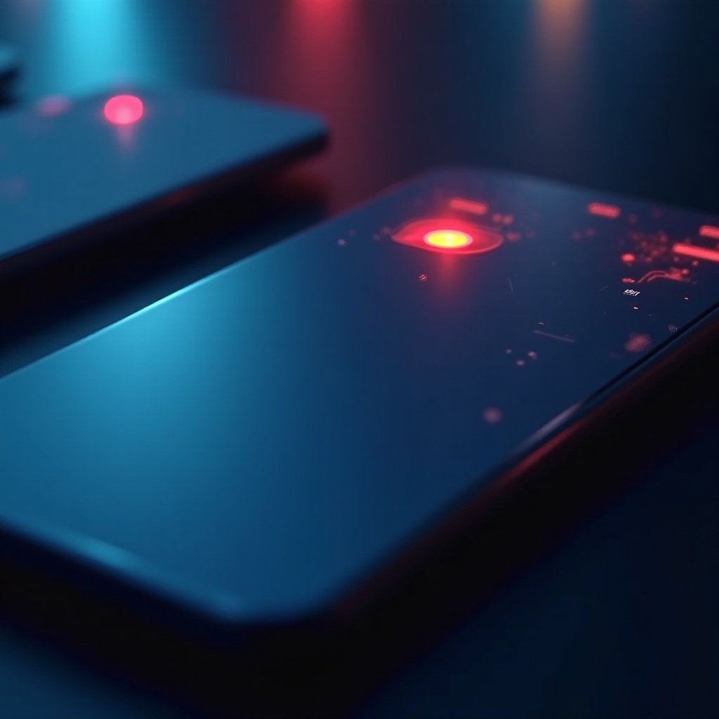 smartphone with infrared camera