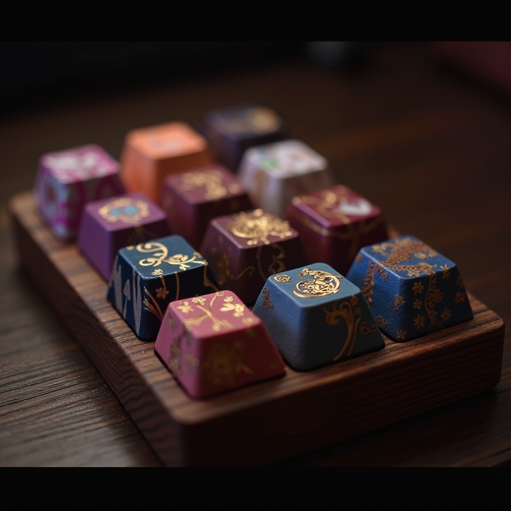 сјајне ограничено издање капице за тастере