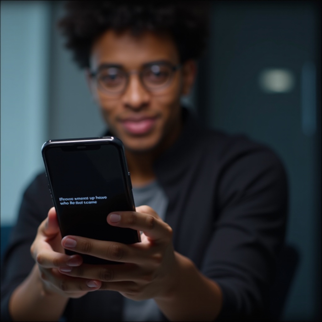 iPhone казва, че камерата не е разпозната