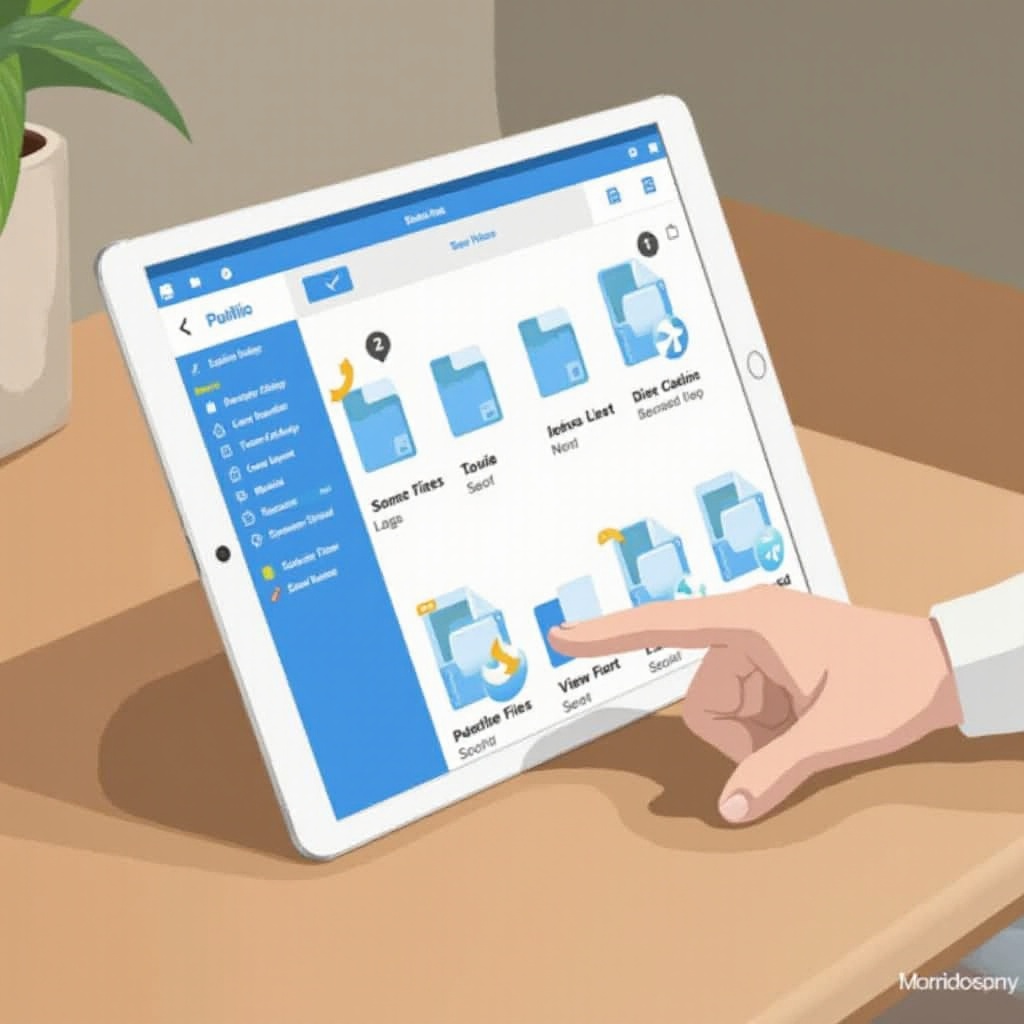 jak smazat soubory na iPadu