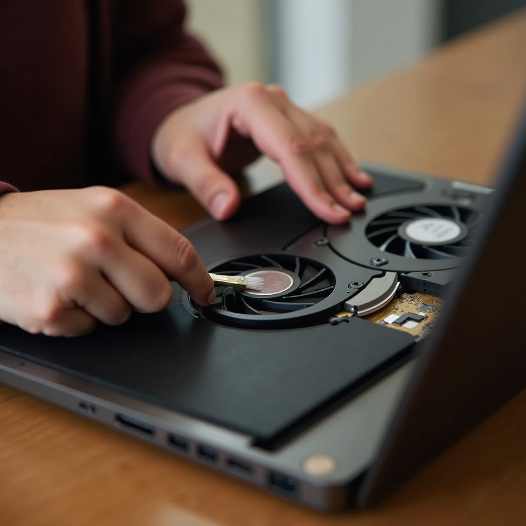 hlučný ventilátor notebooku Lenovo