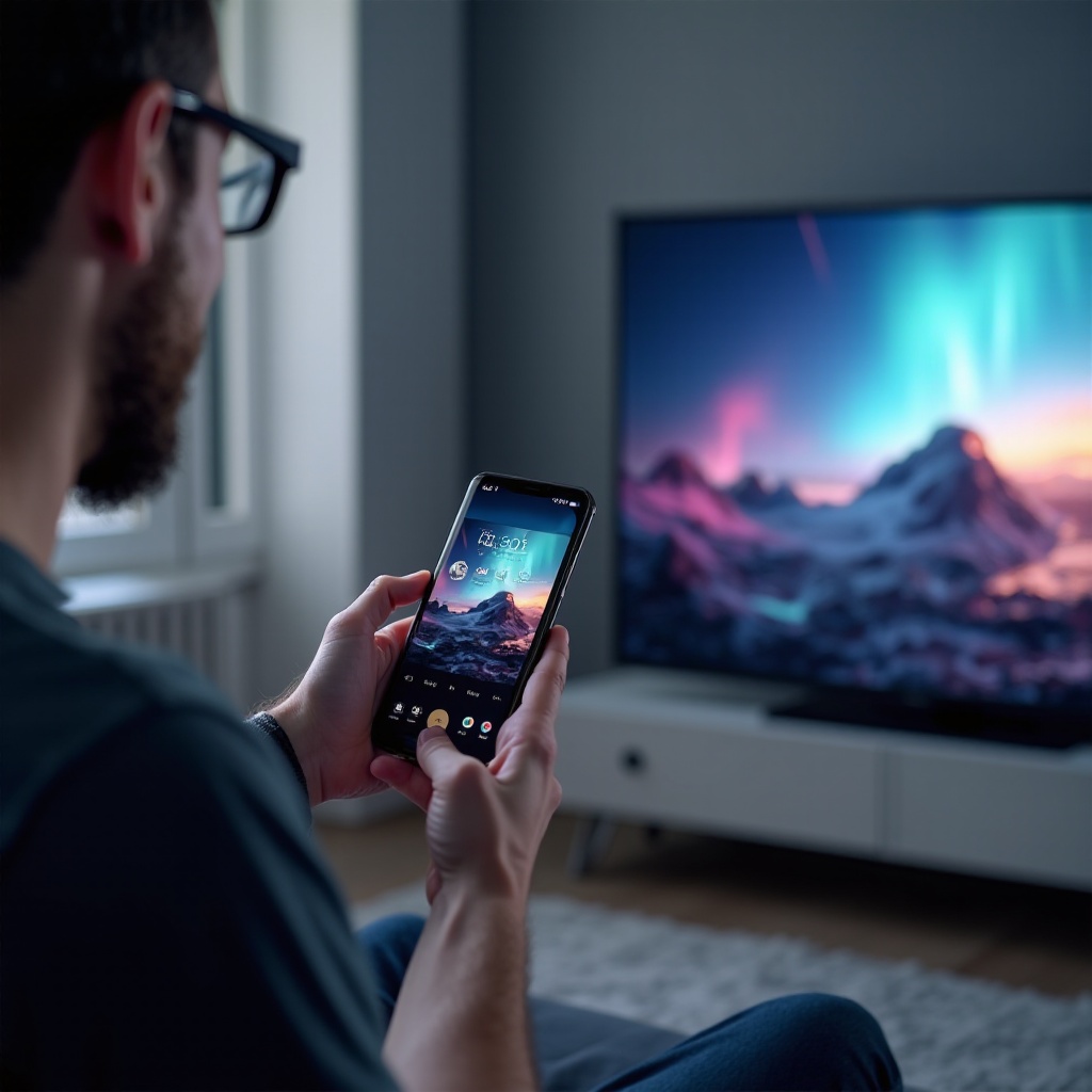 كيفية عرض شاشة هاتفي على التلفاز