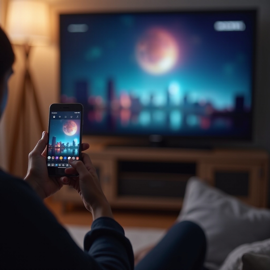 كيفية عرض شاشة هاتفي على التلفاز