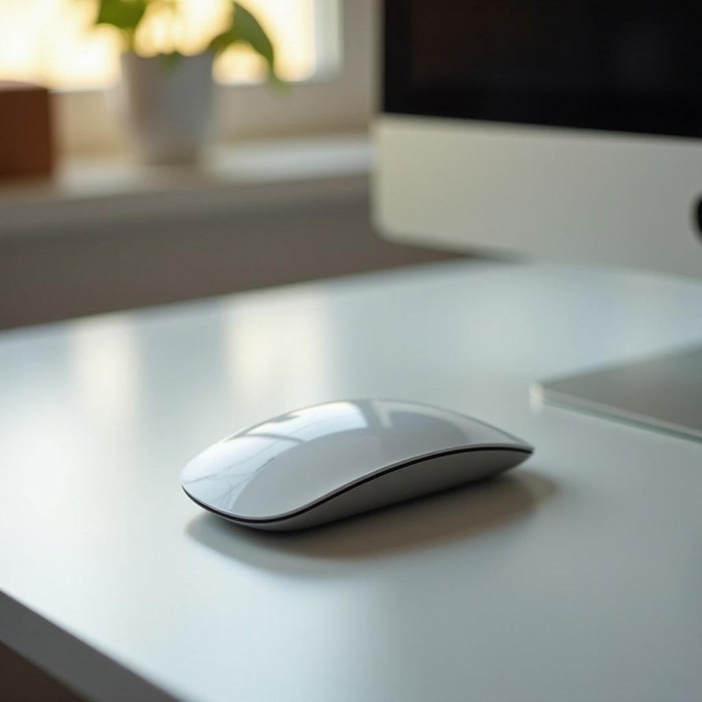 magic mouse не кликает