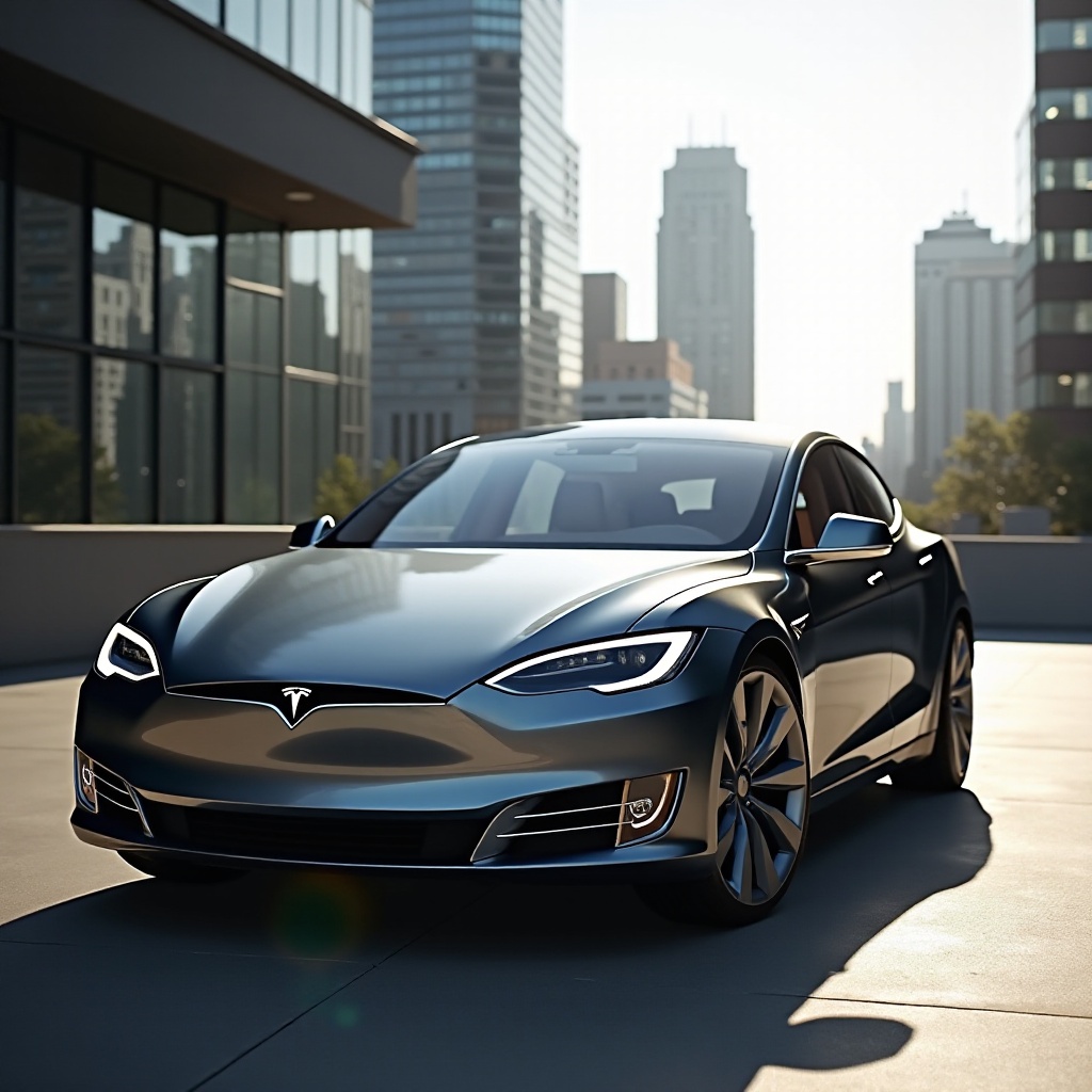 tesla model s míle na jedno nabití
