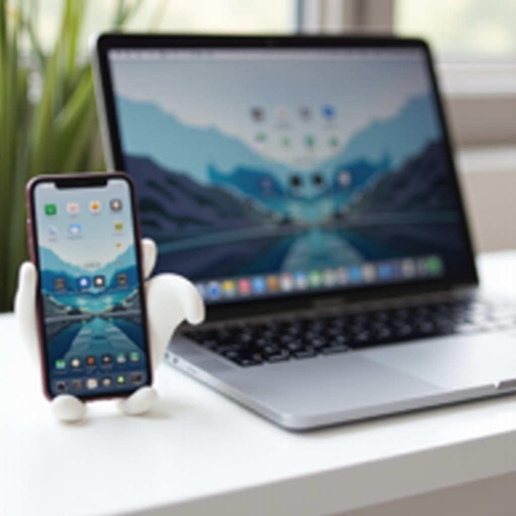how to mirror iphone to macbook without icloud
